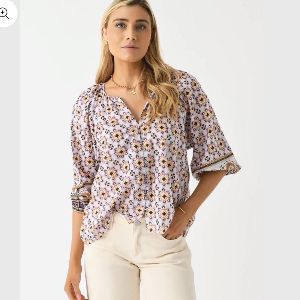 Cleobella Ramona print top